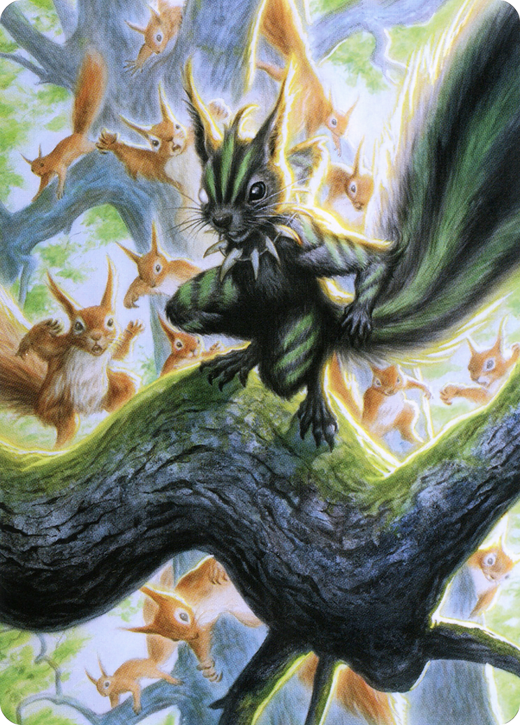 Chatterfang, Squirrel General Art Card (67) [Modern Horizons 2 Art Series] | Magic Magpie