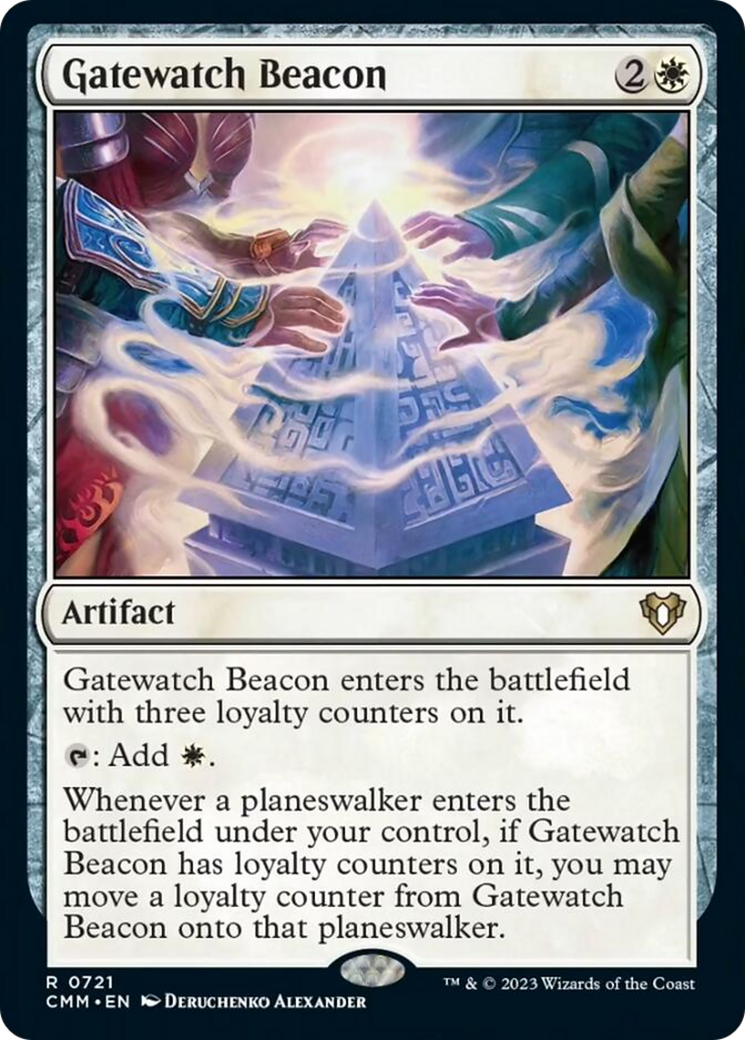 Gatewatch Beacon [Commander Masters] | Magic Magpie