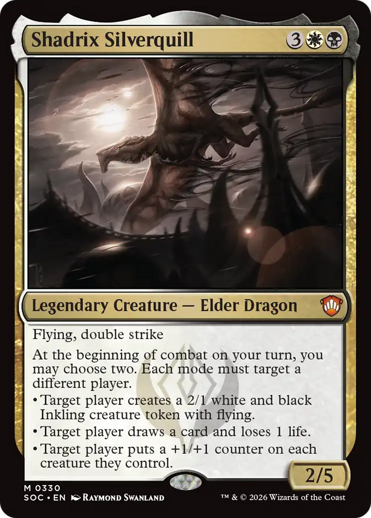 Shadrix Silverquill [Secrets of Strixhaven Commander] | Magic Magpie