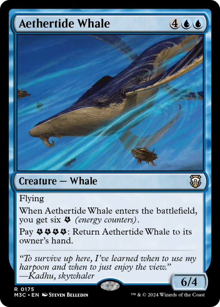 Aethertide Whale [Modern Horizons 3 Commander] | Magic Magpie