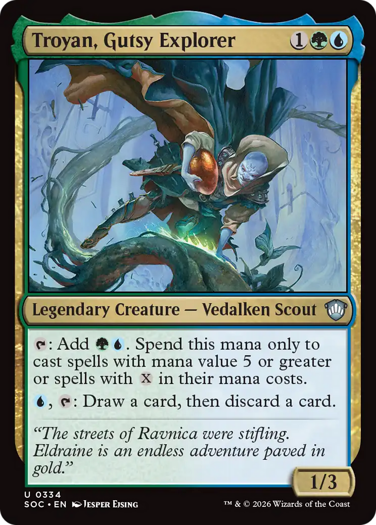Troyan, Gutsy Explorer [Secrets of Strixhaven Commander] | Magic Magpie