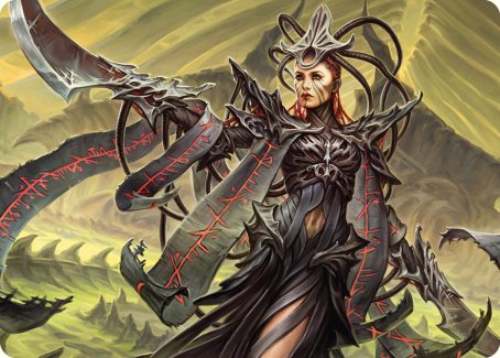 Testament Bearer Art Card [Phyrexia: All Will Be One Art Series] | Magic Magpie