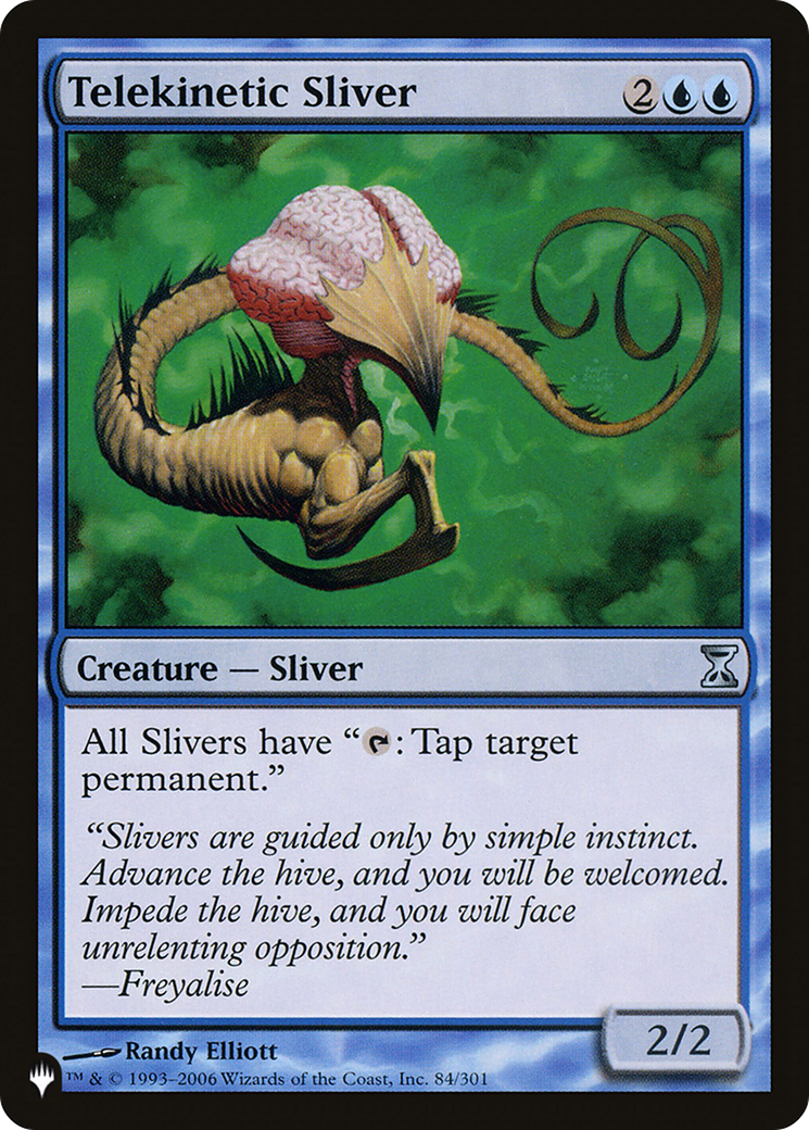 Telekinetic Sliver [The List Reprints] | Magic Magpie