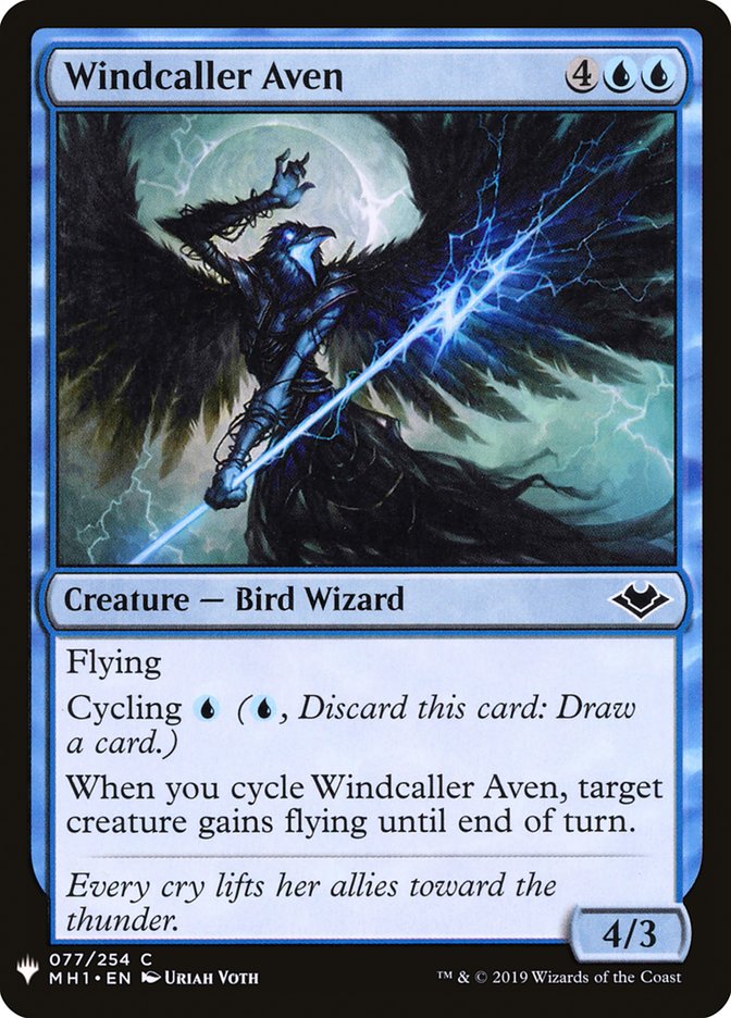 Windcaller Aven [Mystery Booster] | Magic Magpie
