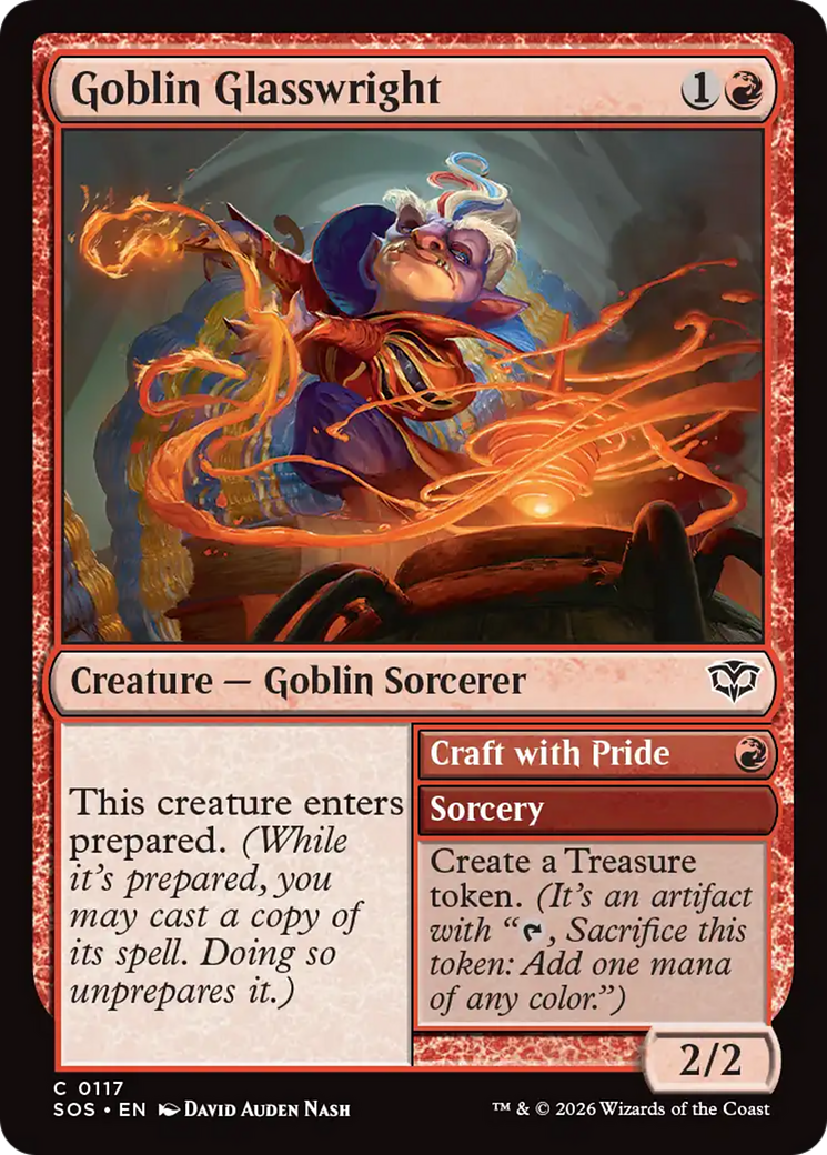 Goblin Glasswright [Secrets of Strixhaven] | Magic Magpie