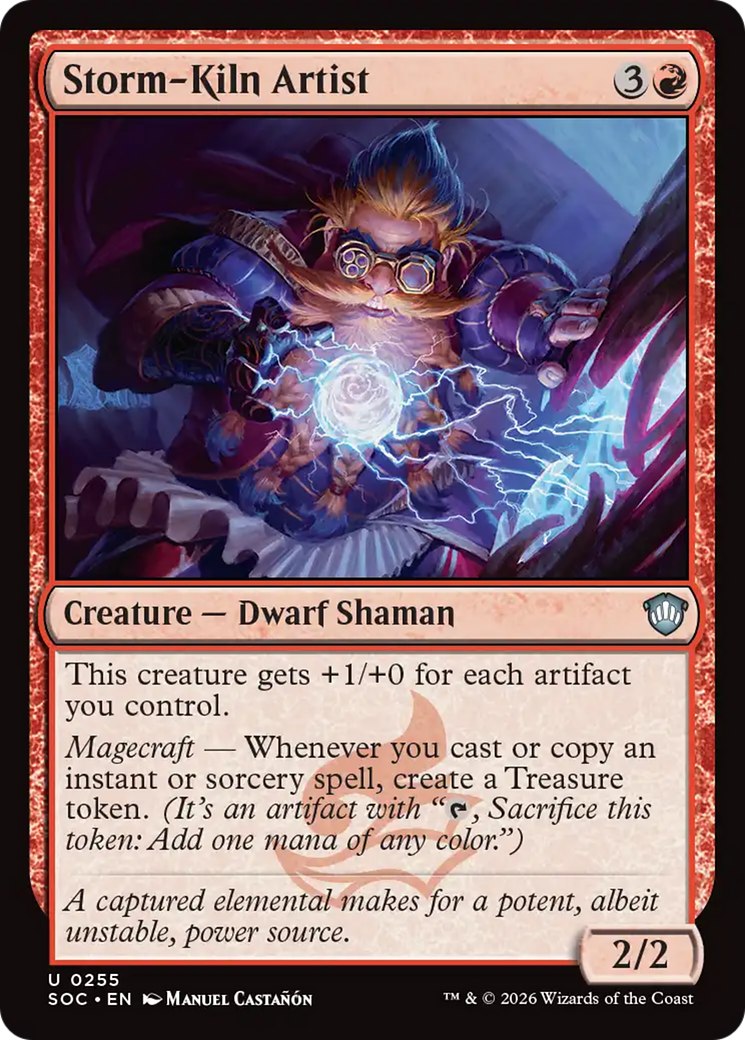 Storm-Kiln Artist [Secrets of Strixhaven Commander] | Magic Magpie