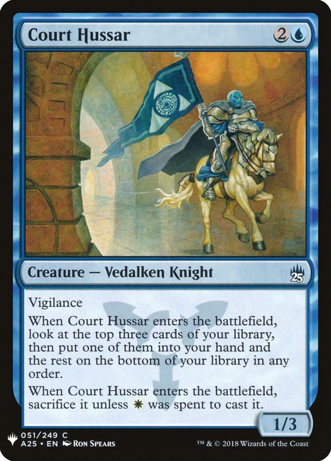 Court Hussar [Mystery Booster] | Magic Magpie