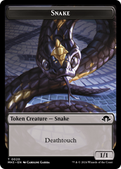 Phyrexian Germ // Snake Double-Sided Token [Modern Horizons 3 Tokens] | Magic Magpie