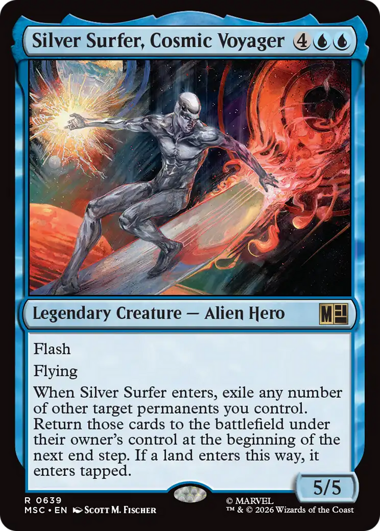 Silver Surfer, Cosmic Voyager [Marvel Super Heroes Commander] | Magic Magpie