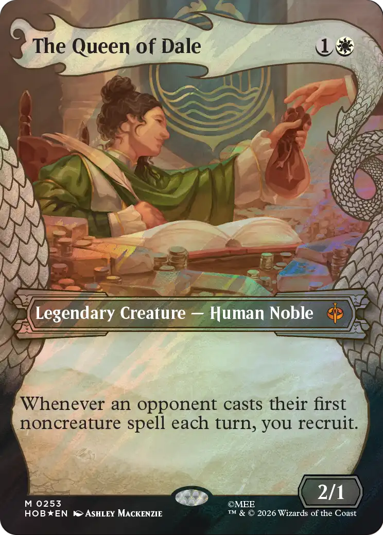 The Queen of Dale (Showcase) (Surge Foil) [The Hobbit] | Magic Magpie