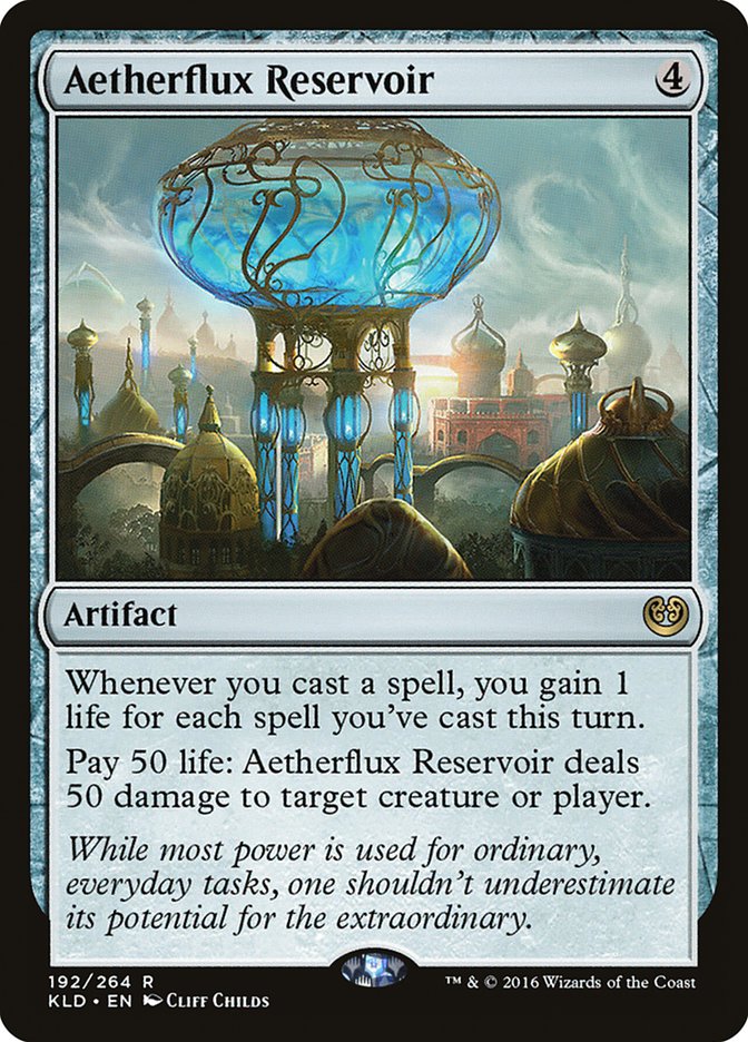 Aetherflux Reservoir [Kaladesh] | Magic Magpie