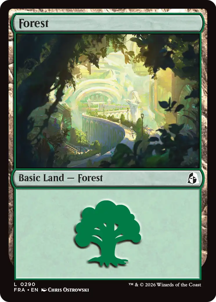 Forest (0290) [Reality Fracture] | Magic Magpie