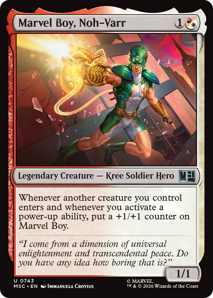 Marvel Boy, Noh-Varr [Marvel Super Heroes] | Magic Magpie