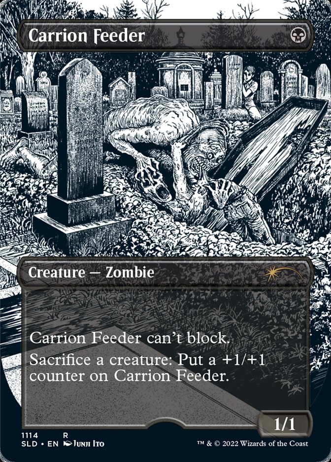 Carrion Feeder (Borderless) [Secret Lair Drop Series] | Magic Magpie