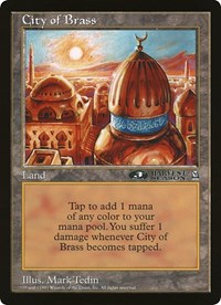 City of Brass (Oversized) [Oversize Cards] | Magic Magpie