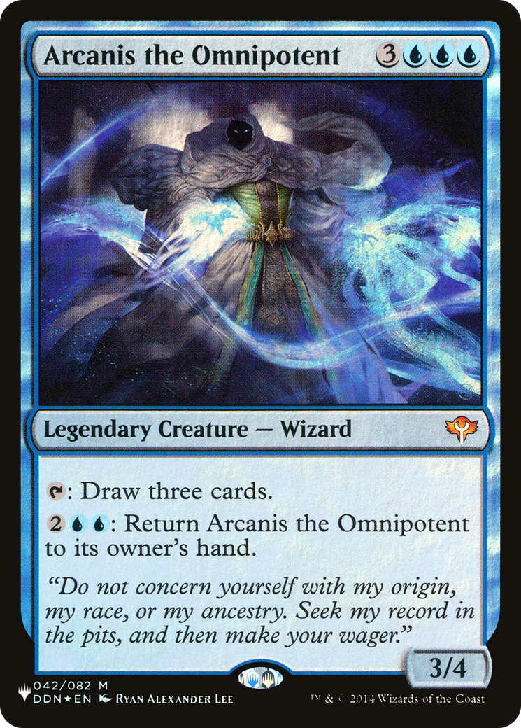 Arcanis the Omnipotent [The List Reprints] | Magic Magpie