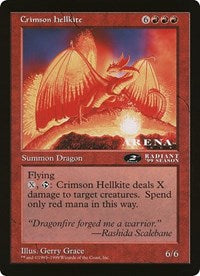 Crimson Hellkite (Oversized) [Oversize Cards] | Magic Magpie