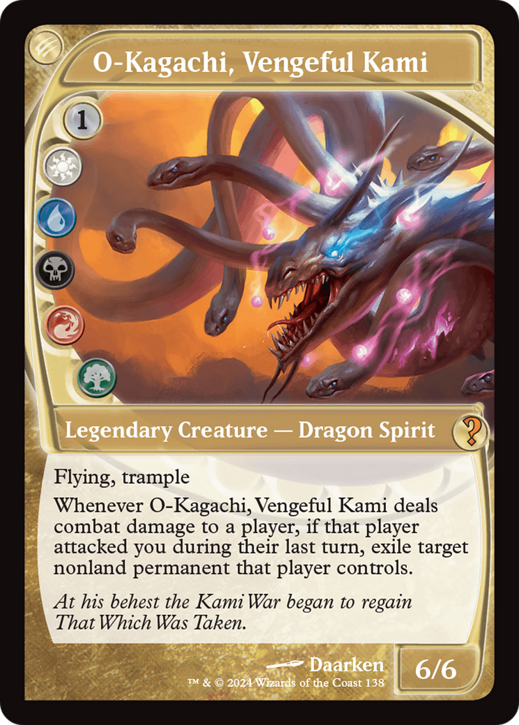 O-Kagachi, Vengeful Kami (Future Sight) [Mystery Booster 2] | Magic Magpie