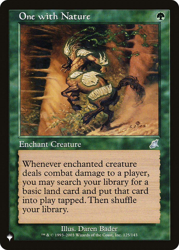 One with Nature [The List] | Magic Magpie