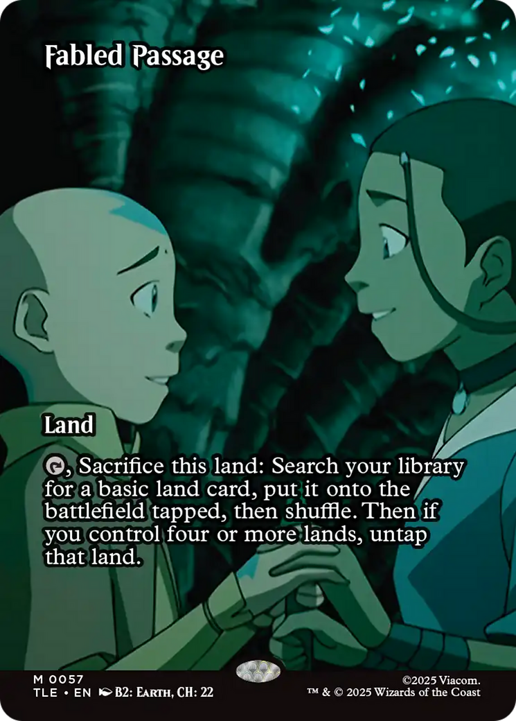 Fabled Passage (Borderless) [Avatar: The Last Airbender: Eternal-Legal] | Magic Magpie