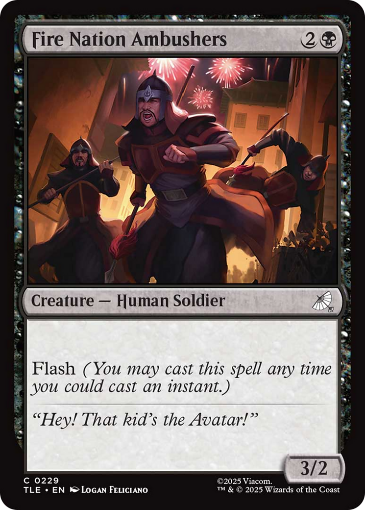 Fire Nation Ambushers [Avatar: The Last Airbender: Eternal-Legal] | Magic Magpie