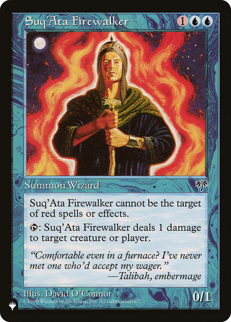 Suq'Ata Firewalker [The List Reprints] | Magic Magpie