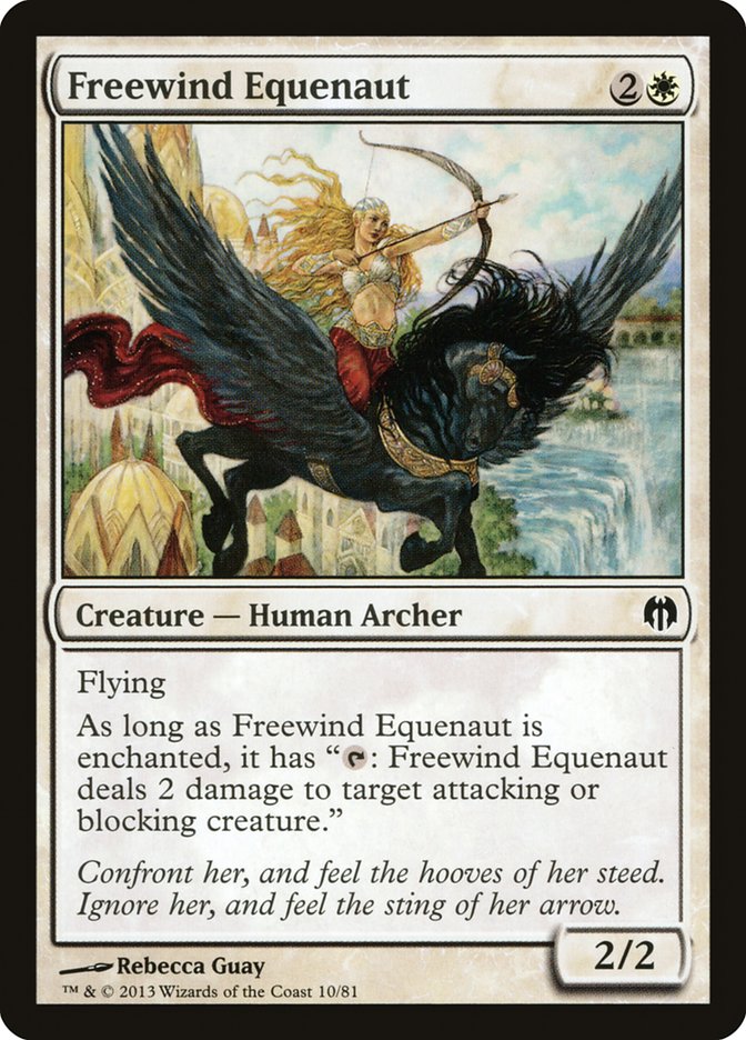 Freewind Equenaut [Duel Decks: Heroes vs. Monsters] | Magic Magpie