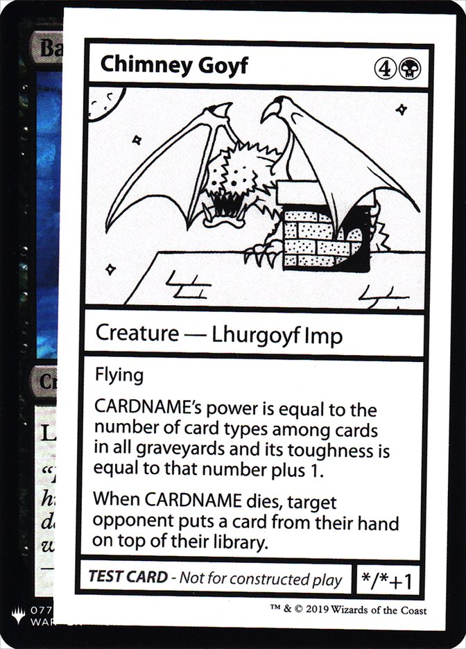 Chimney Goyf [Mystery Booster Playtest Cards] | Magic Magpie