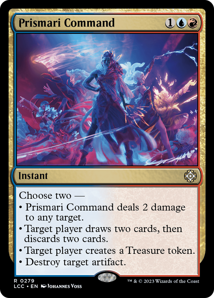Prismari Command [The Lost Caverns of Ixalan Commander] | Magic Magpie