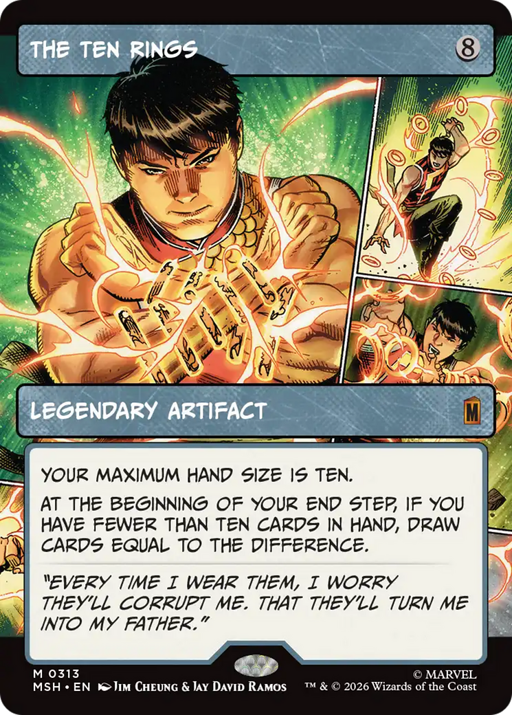 The Ten Rings (Borderless) [Marvel Super Heroes] | Magic Magpie