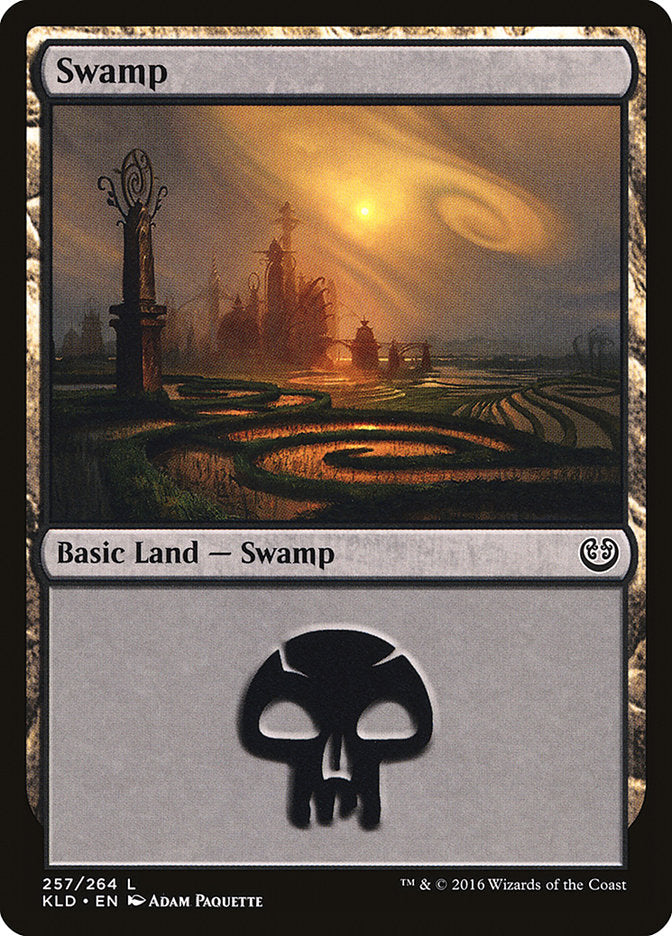 Swamp (257) [Kaladesh] | Magic Magpie