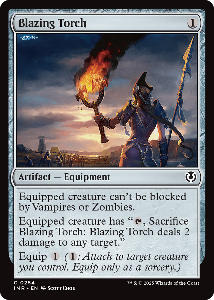 Blazing Torch [Innistrad Remastered] | Magic Magpie