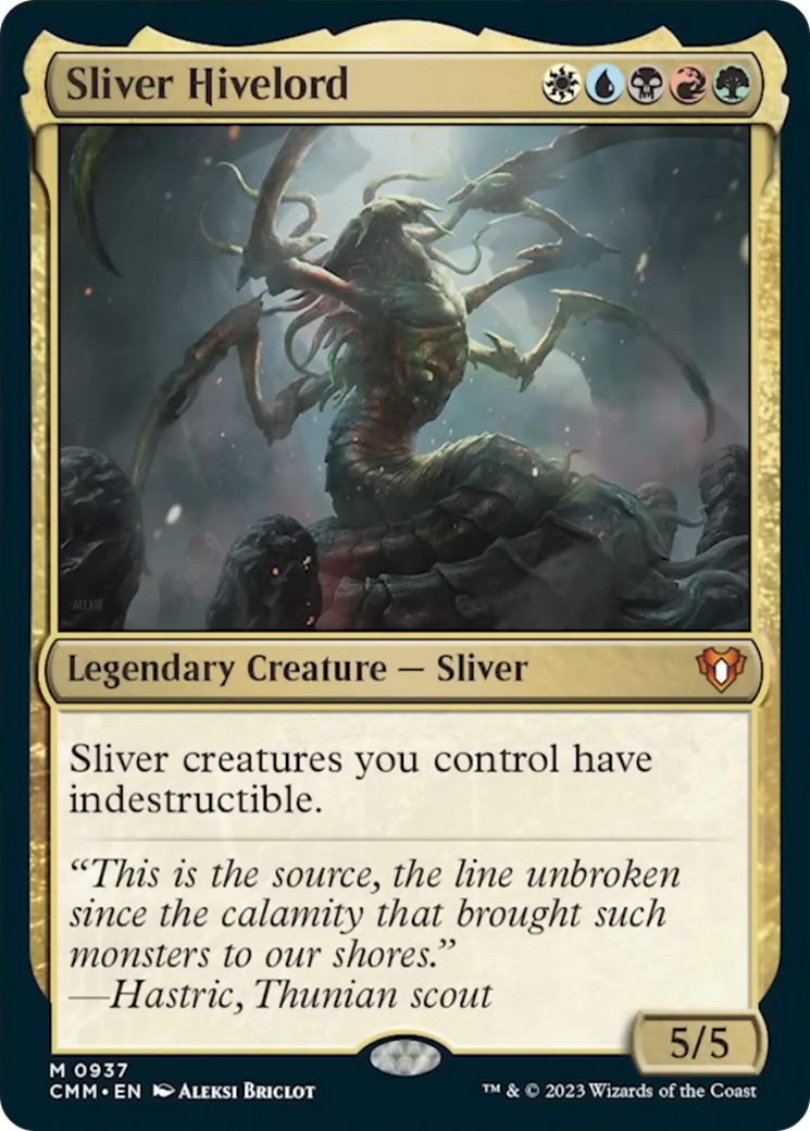 Sliver Hivelord [Commander Masters] | Magic Magpie