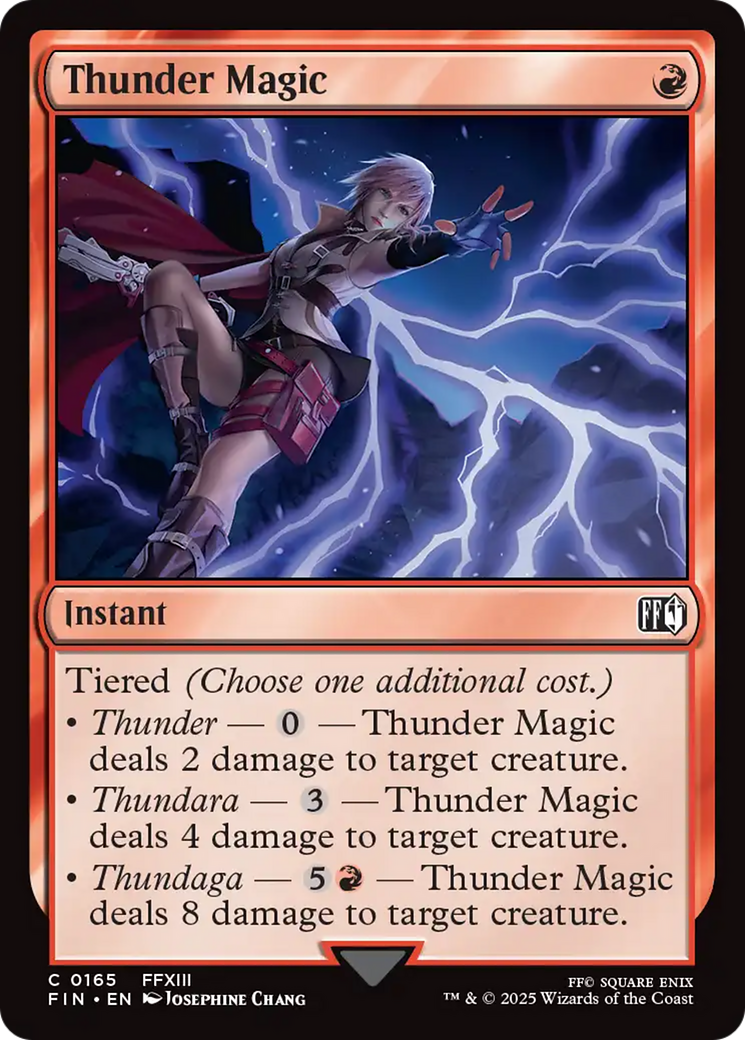 Thunder Magic [FINAL FANTASY] | Magic Magpie