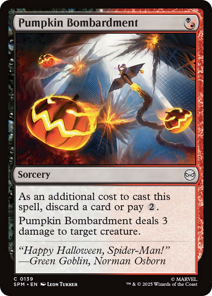 Pumpkin Bombardment [Marvel's Spider-Man] | Magic Magpie