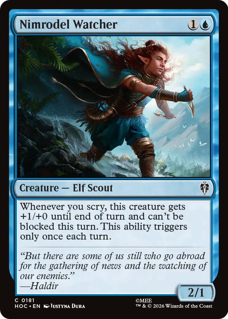 Nimrodel Watcher [The Hobbit: Eternal-Legal] | Magic Magpie