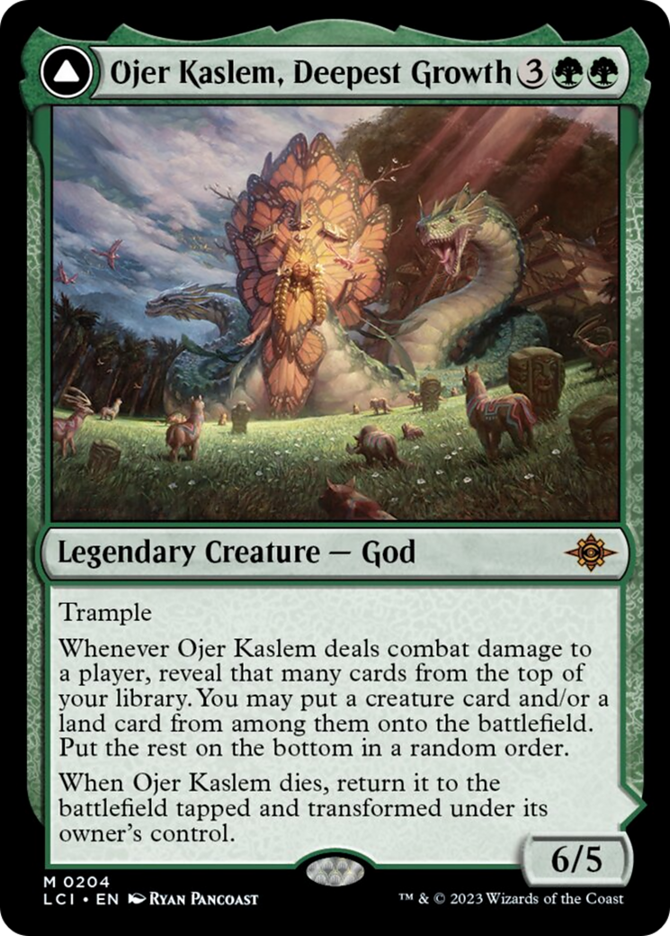 Ojer Kaslem, Deepest Growth // Temple of Cultivation [The Lost Caverns of Ixalan] | Magic Magpie