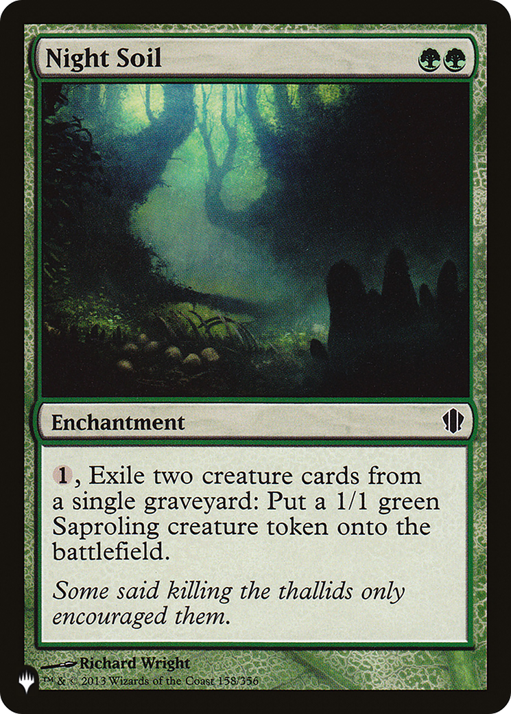 Night Soil [The List] | Magic Magpie