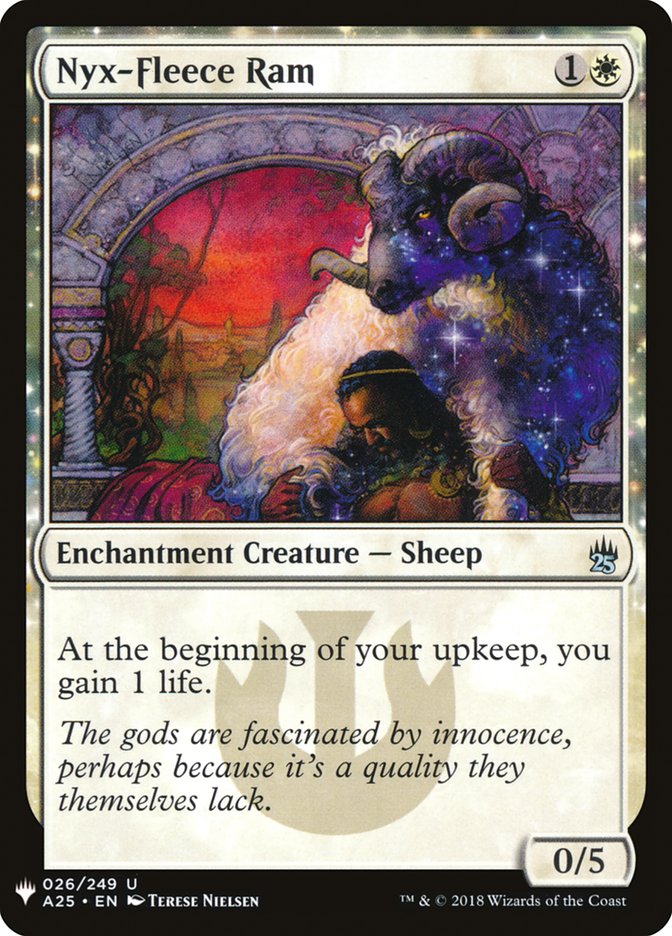 Nyx-Fleece Ram [Mystery Booster] | Magic Magpie