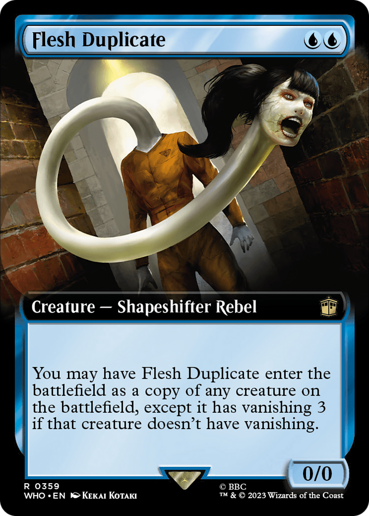 Flesh Duplicate (Extended Art) [Doctor Who] | Magic Magpie