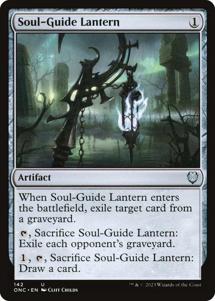 Soul-Guide Lantern [Phyrexia: All Will Be One Commander] | Magic Magpie