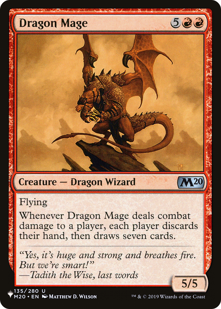 Dragon Mage [The List Reprints] | Magic Magpie