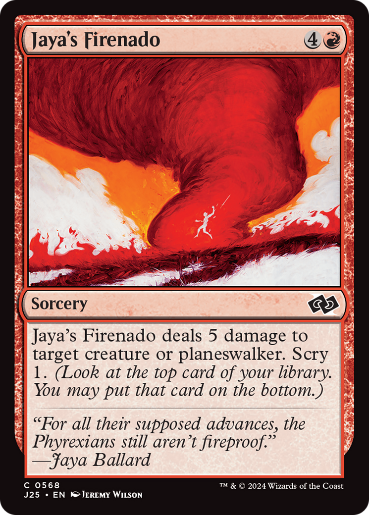 Jaya's Firenado [Foundations Jumpstart] | Magic Magpie