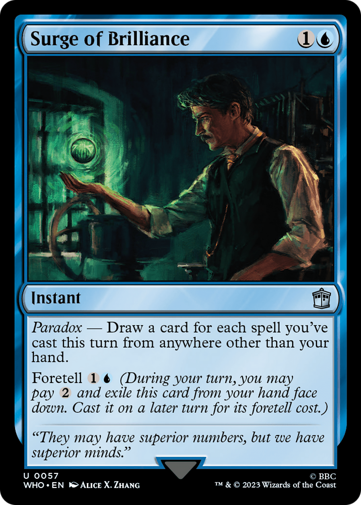Surge of Brilliance [Doctor Who] | Magic Magpie