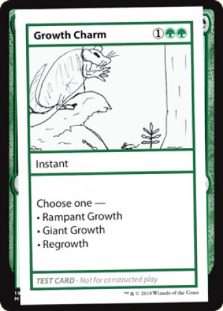 Growth Charm (2021 Edition) [Mystery Booster Playtest Cards] | Magic Magpie