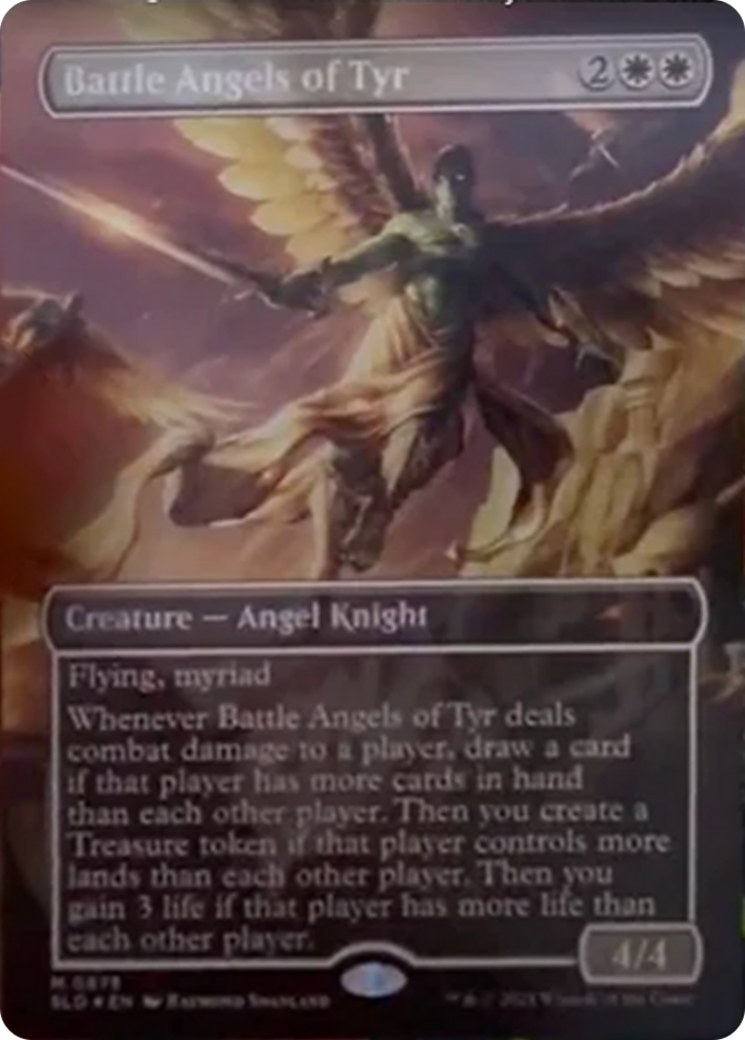 Battle Angels of Tyr (Rainbow Foil) [Secret Lair Drop Series] | Magic Magpie