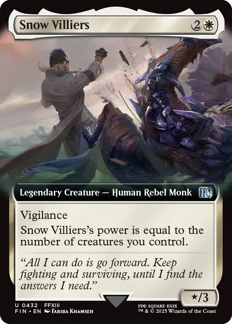 Snow Villiers (Extended Art) [FINAL FANTASY] | Magic Magpie