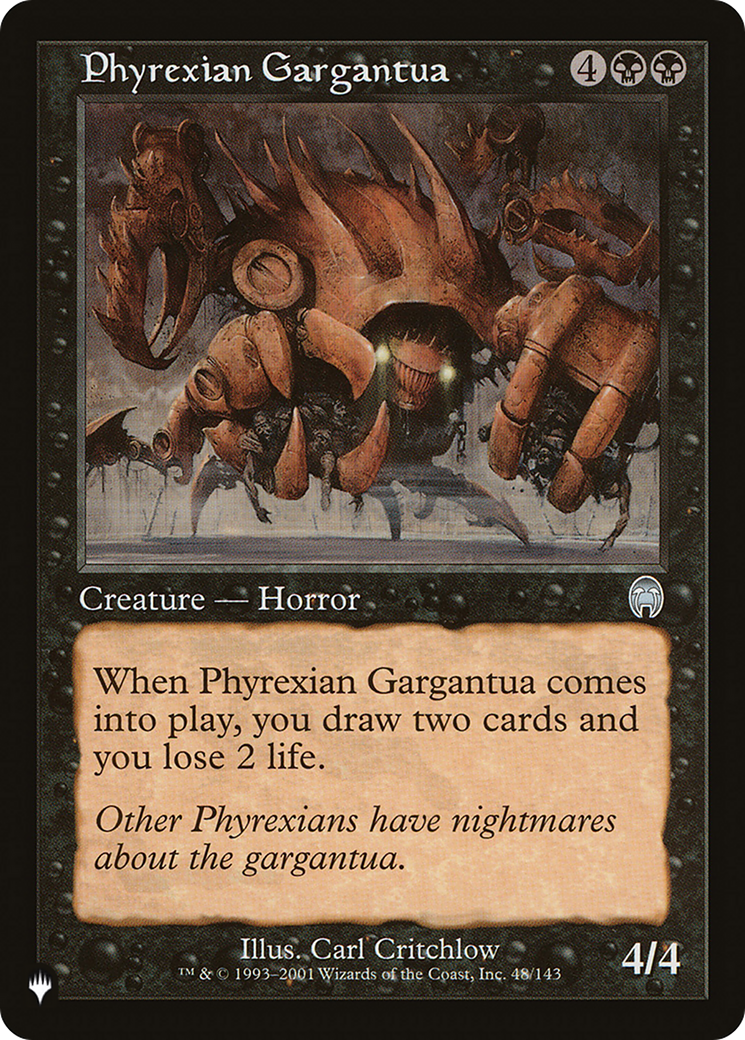 Phyrexian Gargantua [The List Reprints] | Magic Magpie