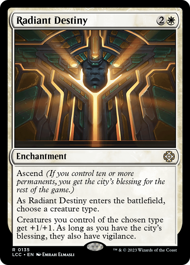 Radiant Destiny [The Lost Caverns of Ixalan Commander] | Magic Magpie