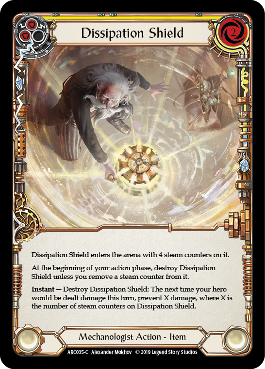 Dissipation Shield [ARC035-C] (Arcane Rising)  1st Edition Rainbow Foil | Magic Magpie